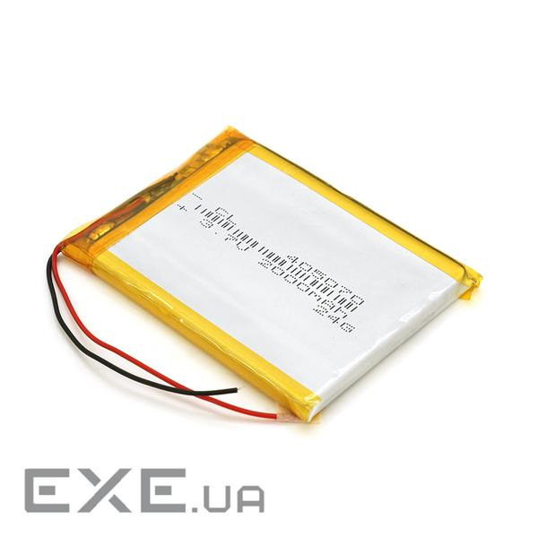 Літій-полімерний акумулятор 4*50*70mm (Li-ion 3.7В 2000мА&middot,год) (405070) ) (405070)
