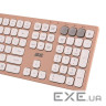 Клавіатура ножнична 2E KS270 105key, WL/BT, EN/UK, рожево-білий (2E-KS270WBPN UA) (2E-KS270WBPN UA)