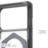 Чохол UAG для iPhone 17 Pro Max, Plasma XTE MagSafe, Ash/Titanium (114528113136)