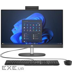 Моноблок 23.8" HP ProOne 240 G10 Ultra7 155U/16Gb/SSD512Gb/Cam/K&M/WiFi/DOS (BY6U3ET)
