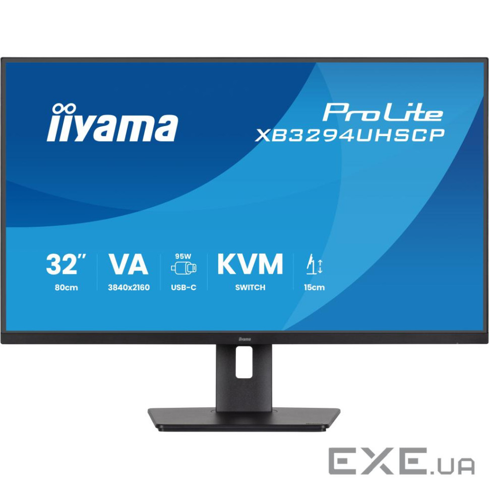 Монітор iiyama XB3294UHSCP-B1