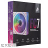 Вентилятор 1stPlayer FC7 White (FC7-WH-1IN1), 120x120x25 мм, 3-pin + 4-pin