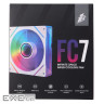 Вентилятор 1stPlayer FC7 White (FC7-WH-1IN1), 120x120x25 мм, 3-pin + 4-pin