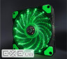Вентилятор Frime Iris LED Fan 15LED Green (FLF-HB120G15)
