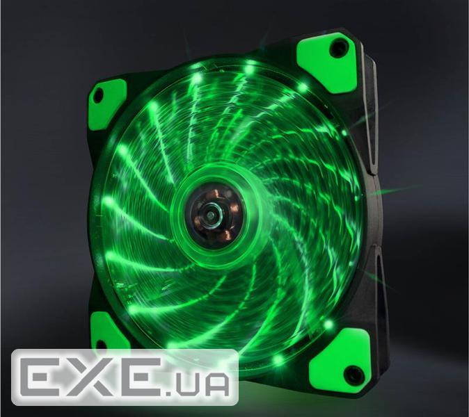 Вентилятор Frime Iris LED Fan 15LED Green (FLF-HB120G15)
