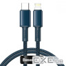 Кабель BASEUS High Density Braided Fast Charging Data Cable Type-C to Lightning 20W 1м B (CATLGD-03)