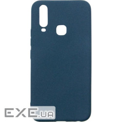 Чохол до мобільного телефона Dengos Carbon Vivo Y15, blue (DG-TPU-CRBN-98) (DG-TPU-CRBN-98)