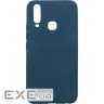 Чохол до мобільного телефона Dengos Carbon Vivo Y15, blue (DG-TPU-CRBN-98) (DG-TPU-CRBN-98)