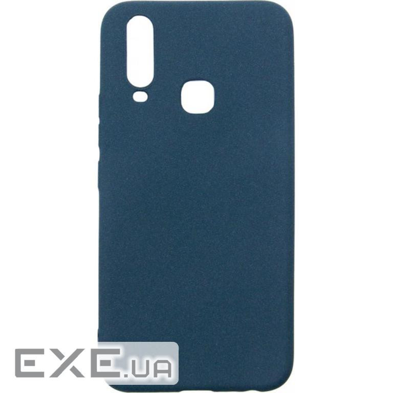 Чохол до мобільного телефона Dengos Carbon Vivo Y15, blue (DG-TPU-CRBN-98) (DG-TPU-CRBN-98)