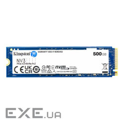 Накопичувач SSD KINGSTON NV3 500GB M.2 NVMe (SNV3S/500G)