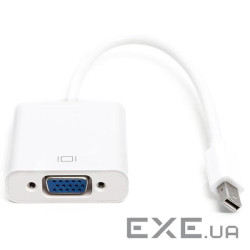 Перехідник mini DisplayPort (Thunderbolt) (M) to VGA (F), 0.15m PowerPlant (CA911899)