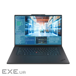 ноутбук 16FM/U7-255H/32/1TB SSD/RTX 5060 8GB/W11P/ FP/BL/Black LENOVO ThinkPad T1g Gen (21TD0002RA)