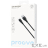 Кабель Proove Soft Silicone USB to Type-C 3A (2m) black (CCSO20001221)