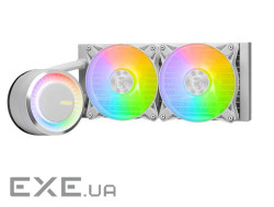 Система охолодження для комп'ютерного процесора MULTI SOCKET MAG CORELIQUID E240 WH MSI