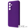 Чохол WAVE Full Silicone Cover Samsung Galaxy S23 FE dark purple (54230 dark purple)