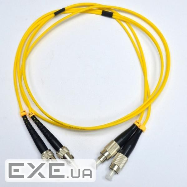 Патчкорд FC/UPC-ST/UPC SM 1м Duplex (UPC-1FCST(SM)D(FW))
