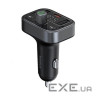 FM-трансмітер BASEUS T-typed S-09 Pro Bluetooth MP3 Car Charger Black (C10762200113-00)
