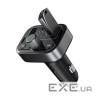 FM-трансмітер BASEUS T-typed S-09 Pro Bluetooth MP3 Car Charger Black (C10762200113-00)