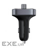 FM-трансмітер BASEUS T-typed S-09 Pro Bluetooth MP3 Car Charger Black (C10762200113-00)