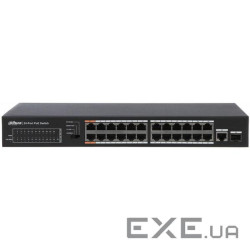 Комутатор мережевий Dahua PFS3125-24ET-190 (DH-PFS3125-24ET-190)