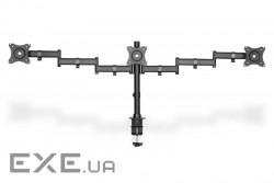Кріплення DIGITUS Triple Monitor Clamp, 15-27" (DA-90362)
