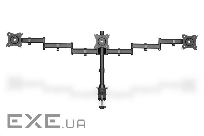Кріплення DIGITUS Triple Monitor Clamp, 15-27" (DA-90362)