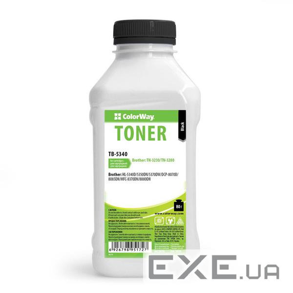 Тонер Brother HL-5340D/5350DN/5370DW/DCP-8070D/8085DN/MFC-8370DN ColorWay (TB-5340)