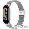 Ремінець BeCover Metal для Xiaomi Mi Smart Band 8 Silver (709358)