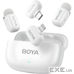 Мікрофон Boya mini-13 Type-C/Lightning White