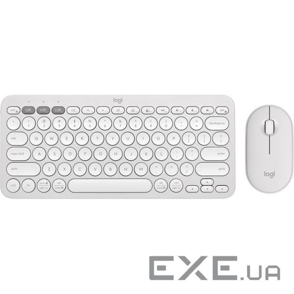 Комплект бездротової LOGITECH Pebble 2 Combo Tonal White (920-012240)