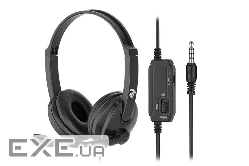 Навушники 2E CH12 On-Ear 3.5mm / 2*3.5mm (2E-CH12SJ)