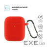 Чохол ArmorStandart Ultrathin Silicone Case With Hook для Apple AirPods 2 Red (ARM59691)