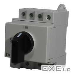 Вимикач навантаження ETI LS 16 SMA A4 4р "1-0" 16A 1000V DC (4660063)