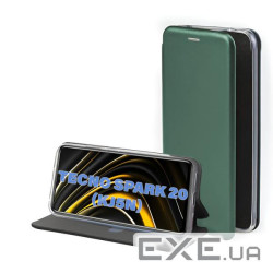 Чохол до мобільного телефона BeCover Exclusive Tecno Spark 20 (KJ5n) Dark Green (711242)