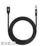 Кабель мультимедійний USB-C to 3.5mm M 1.0m black Armorstandart (ARM76888)
