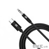 Кабель мультимедійний USB-C to 3.5mm M 1.0m black Armorstandart (ARM76888)