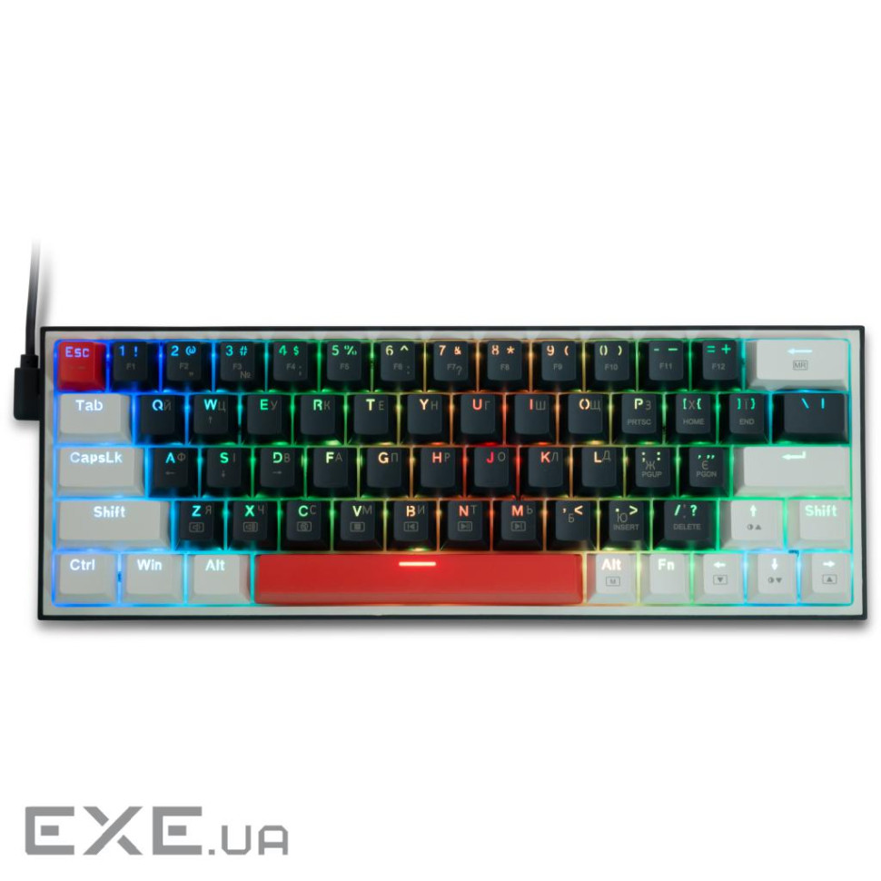 Клавіатура Thunderobot K63 RGB Blue Switch USB UA Blue (6932066313456)