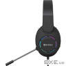 Ігрова гарнітура Sandberg BossBlaster, USB, кабель 2м, RGB, чорна (126-49)