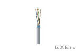 Кабель cat.5e F/UTP, 4х2х24 AWG (305м) сірий ZZKM 7091000 ZZKM 7091000