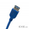 Дата кабель USB 3.0 AM/AF 1.5m 28 AWG, Super Speed Extradigital (KBU1632)