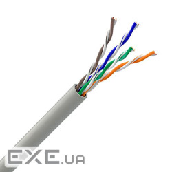 Кабель UTP Molex Cat.5е, PVC, 4 пари, (пометрово), колір сірий (CAA-00184 пометрово) )