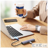 Концентратор Ugreen USB 3.0 Type-C to 3xUSB 3.0 + RJ45 1000M CM475 grey (20932)