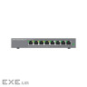 Grandstream GWN7711P, layer 2 Lite Cloud Managed Switch, 8x GbE RJ45, 4x PoE/PoE+ or +24VDC output m