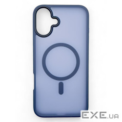 Чохол до мобільного телефона BeCover Metal Buttons Case (MagSafe) для Apple iPhone 16 Blue (712091)