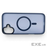 Чохол до мобільного телефона BeCover Metal Buttons Case (MagSafe) для Apple iPhone 16 Blue (712091)