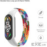 Ремінець Armorstandart Braided Solo Loop для Xiaomi Mi Band 7/6/5/4 Pride Edition size L (ARM64939)