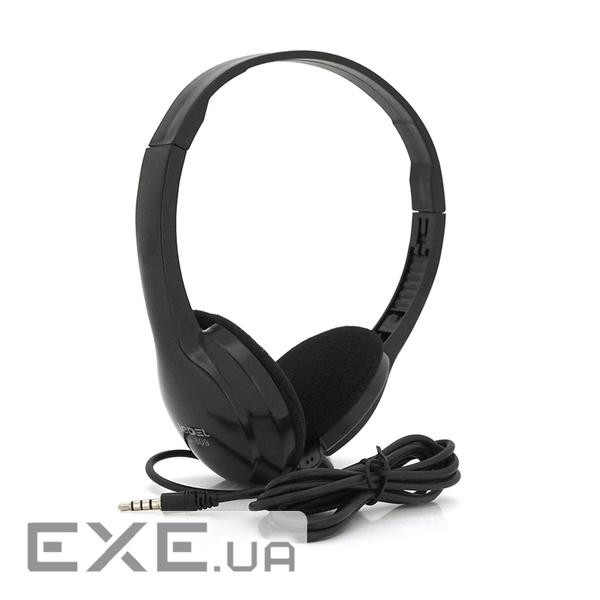 Навушники провідні Jedel JD-809, з мікрофоном, Black, Box , Black, Box