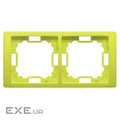 Рамка BASIC Neos 2x, лайм (BMRC2/036)