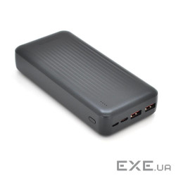 Універсальна мобільна батарея 20000 mAh, Borofone BJ80A Clever, Black, 22.5 Вт, 1xType-C (PD3.0) / 2