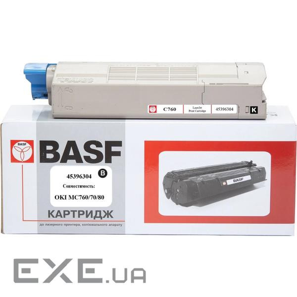 Тонер-картридж BASF OKI MC760/770/780/ 45396304 Black (KT-45396304) (BASF-KT-45396304)